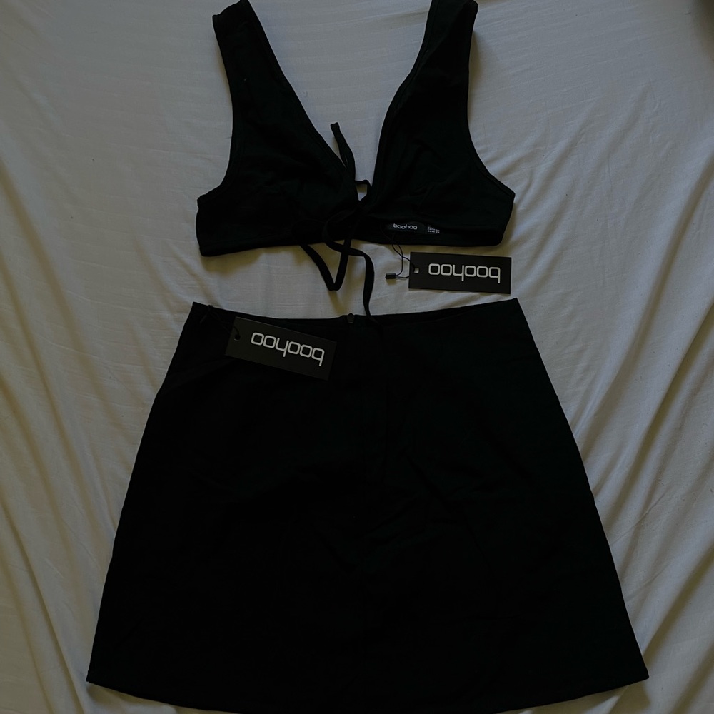 Boohoo Black Set Co-Ord